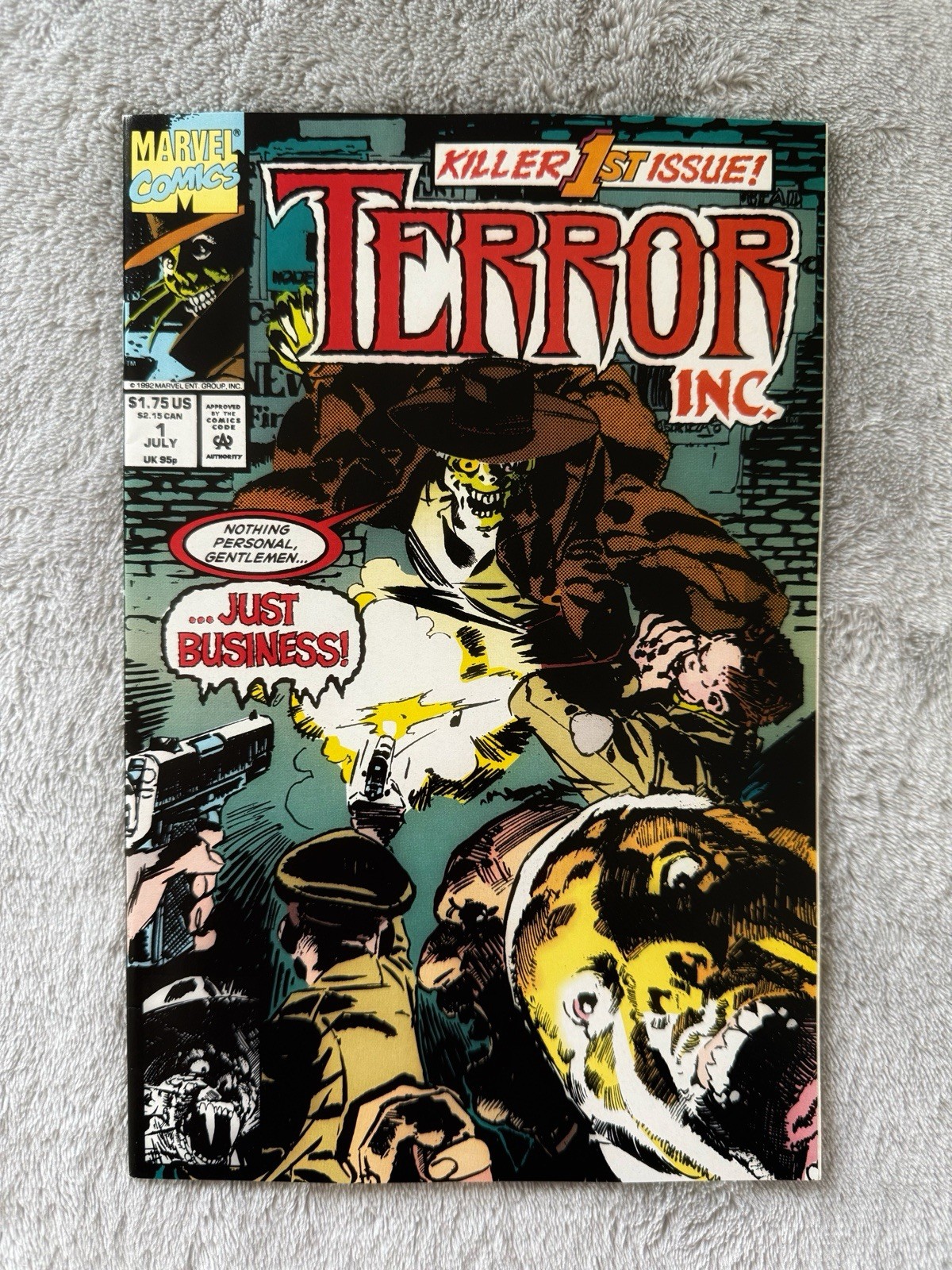 Terror Inc. #1 (Marvel Comics July 1992)