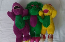 Barney, Baby Bop BJ Dinosaur Plush Set from Barney Friends Lyons Group