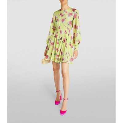 Rotate Birger Christensen Minikleid UK12 in Gelb UVP 260£