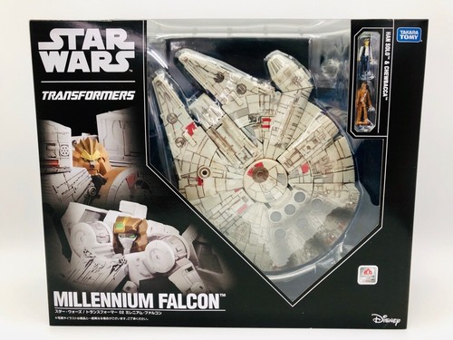 Star Wars Transformers 02 Millennium Falcon full-length 24cm during the Millenn - Picture 1 of 12