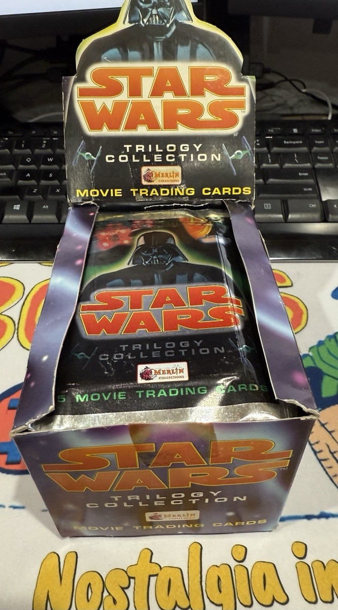 1) Sealed Pack 1997 Merlin Collections Star Wars: Trilogy