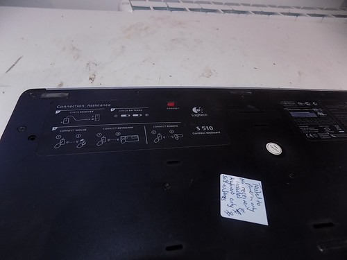 Logitech S510 Cordless Keyboard Sold as SPARES/PARTS - Afbeelding 7 van 7