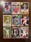 Mike Trout Baseball Card Lot (9) LA Angels