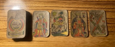 Jeu Aluette Grimaud Ancien Cartes A Jouer Ancien Complet 48 Cartes - Photo 1/2