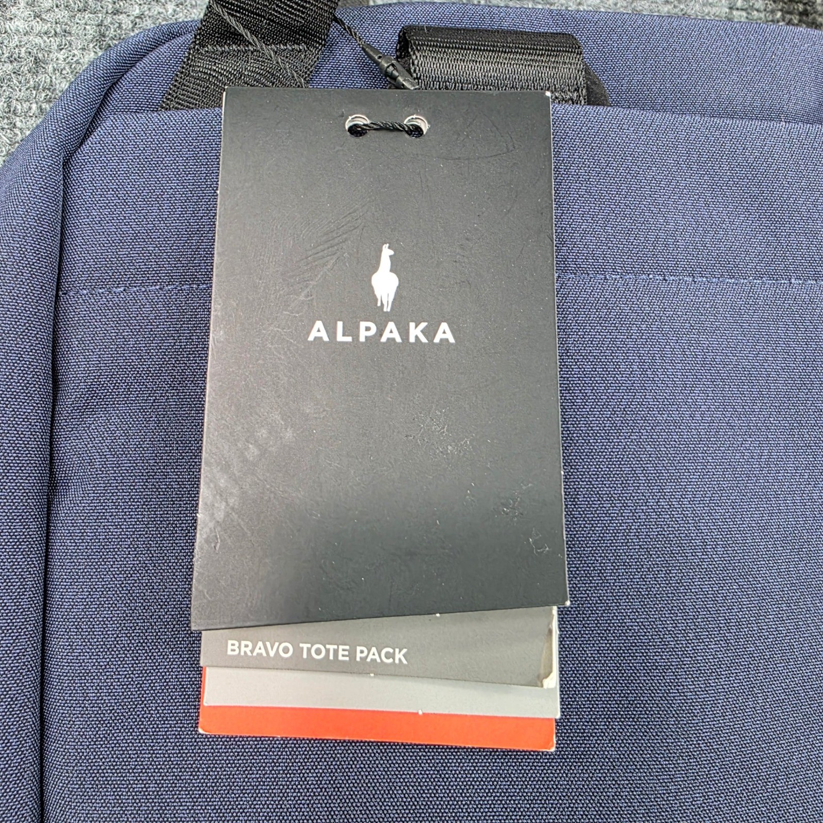 Alpaka Bravo TotePack Convertible Backpack Slate Blue NWT
