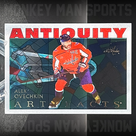 2025-26 Alex Ovechkin NHL Artifacts AT-12 Antiquity