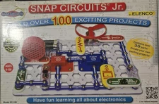 Snap Circuits Jr.  Select SC-100  Electronics Kit - By ELENCO - 2012 - Complete 