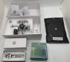 CO2Art PRO-Elite Dual Stage CO₂ Regulator Bundle – Unused – AS-IS