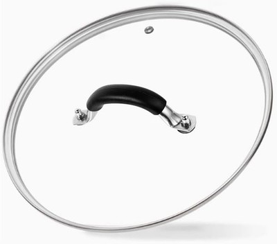 12 Inch Tempered Glass Lid for Lodge 12'' Cast Iron Skillets & 7QT Dutch Ovens