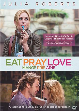 Eat Pray Love (DVD, 2010) Very Good - Picture 1 of 1