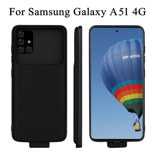 Für Samsung Galaxy A51 5G A51 4G Akku Ladegerät Hülle Powerbank Lade Cover - Bild 23 von 23