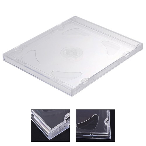 25PCS Clear CD Cases DIY DVD Packages Portable DVD Storage Boxes for Home - Afbeelding 7 van 12