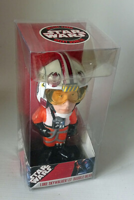 Star Wars X-Wing Pilot Luke Skywalker 16 cm Wackelkopf Bobble Head Funko 14+ Neu
