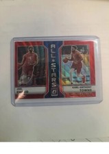 2022-23 Donruss Optic Asia JOEL EMBIID / KARL-ANTHONY TOWNS All Stars Red Wave