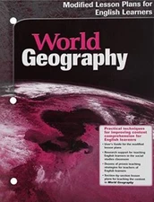 World Geography: Modified Lesson Plans for English Learners - Paperback - GOOD