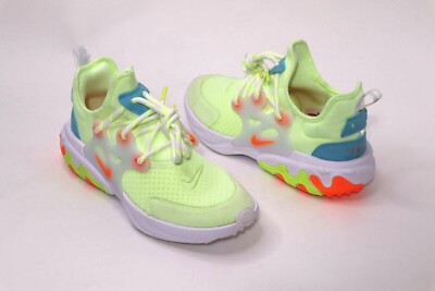 Nike React Presto GS Barely Volt Hyper Crimson Running BQ4002-700