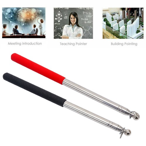 5ft Flagpole Stainless Steel Flag Pole Telescopic Rubber Sleeve Handle Portable - Picture 13 of 13