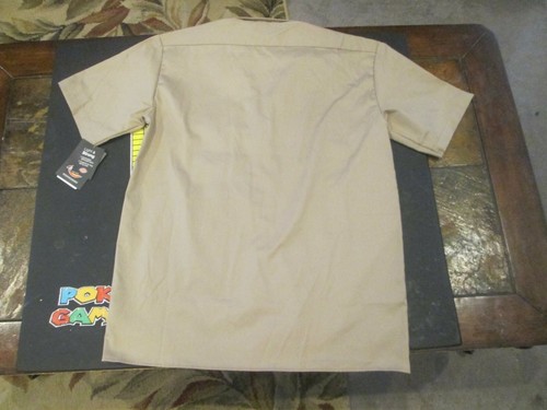Dickies Flex Kurzarm Twill Arbeitshemd Gr. M (hellbraun) - Bild 3 von 4