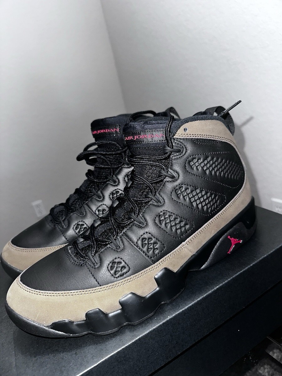 Size 10 - Jordan 9 Retro Olive / Red / Black 2024 | eBay