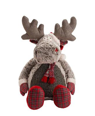 NWT Large Collectible Stuffed Plush - Santa Moose - Mina Victory Whimsical