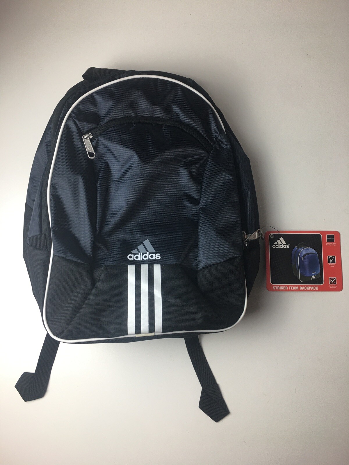 navy blue adidas soccer bag