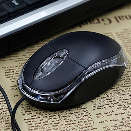 1*NEU Kabelgebundene USB Optische Maus Für PC Laptop Computer Scrollrad2024DE - Bild 9 von 12