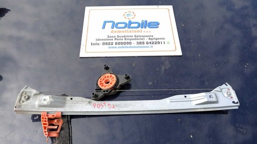 MECCANISMO ALZACRISTALLO ALZAVETRO POSTERIORE DESTRO DX FIAT CROMA 2005/2012 - Imagen 1 de 2