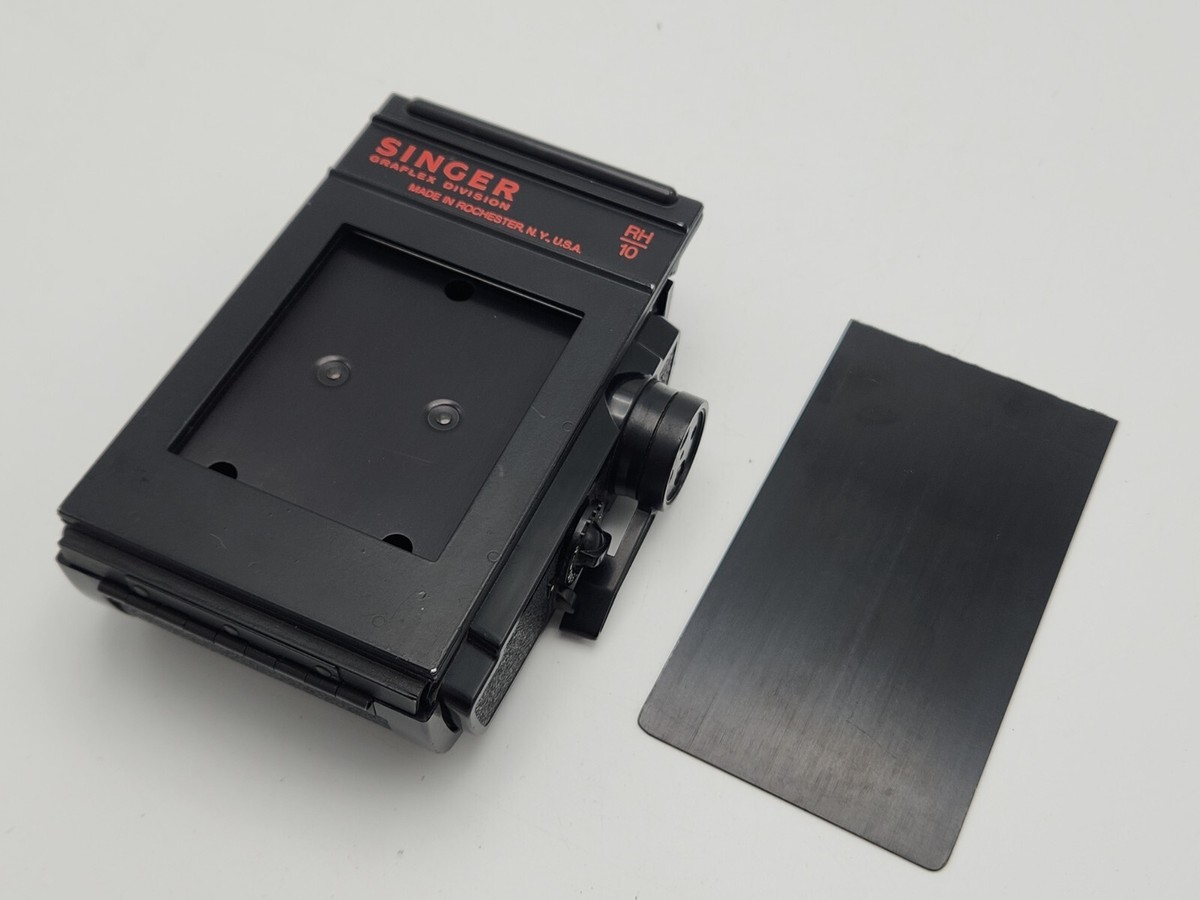 Graflex RH10 120 6x7 Roll Film Holder Back for 2x3 Speed Graflex RH10 120 6x7 Roll Film Holder Back for 2x3 Speed