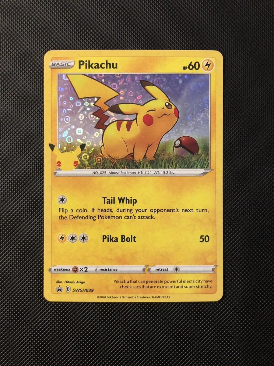 Pikachu SWSH039 ポケモンカード ピカチュウ　プロモ s-l400.jpg