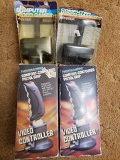 Joysticks for Atari 2600, 7800, Vic 20, Commodore 64, 128 9 Pin Qty of 4 New 