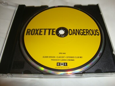 Roxette Dangerous promo cd