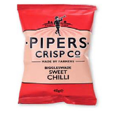Pipers Crisps Biggleswade Sweet Chilli 3 Case sizes available