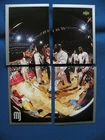 1998 UD Michael Jordan Sticker series cards #69-72 photo of Michael Jordan #4