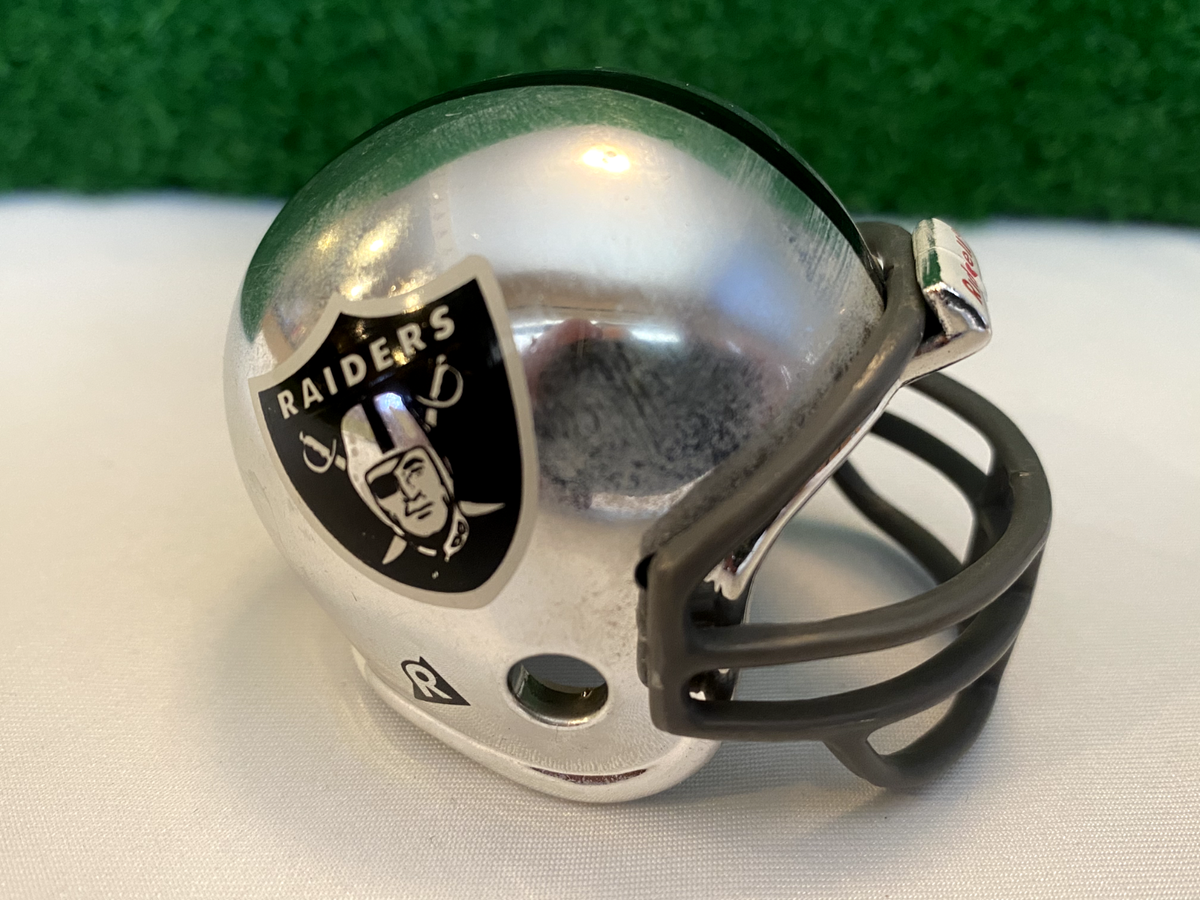 NFL Riddell Pocket Pro Mini Helmet 2000 - Oakland Raiders Speed Chrome  Variety