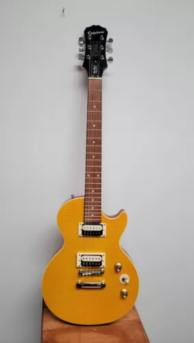 Epiphone Slash "AFD" Les Paul Electric Guitar - Appetite Amber b-x