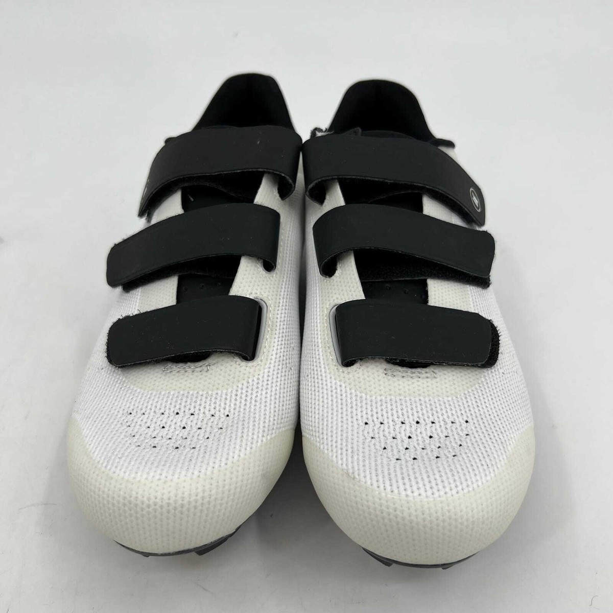 Tommaso Black and White bike clip shoes. Size 8.5. Veloce - Triathlon – Tommaso Cycling main image 2