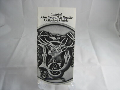 John Official Belt Buckle Collector Guide 1983