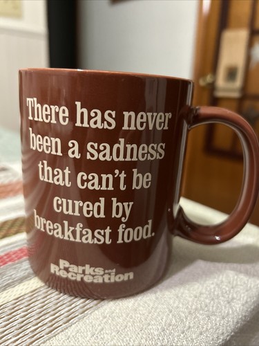 Parks and Rec "Ron Swanson" 14.5oz brown mug made by Funko - Picture 2 of 4