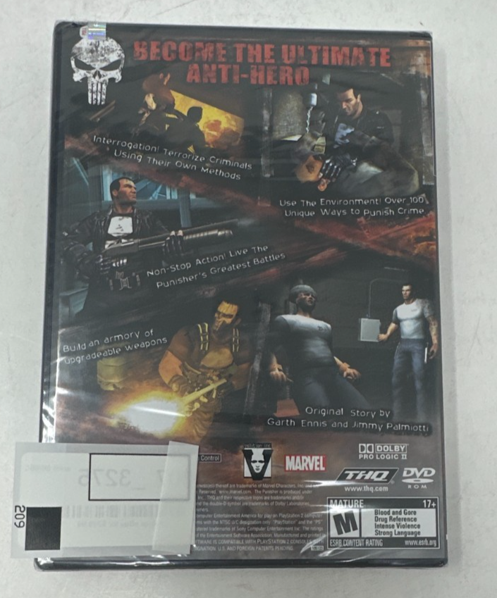 The Punisher PlayStation 2 Brand New & Factory Sealed