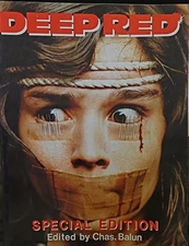 Deep Red Special Edition By Chas Balun Horror Sci-fi Bloody Softcover 