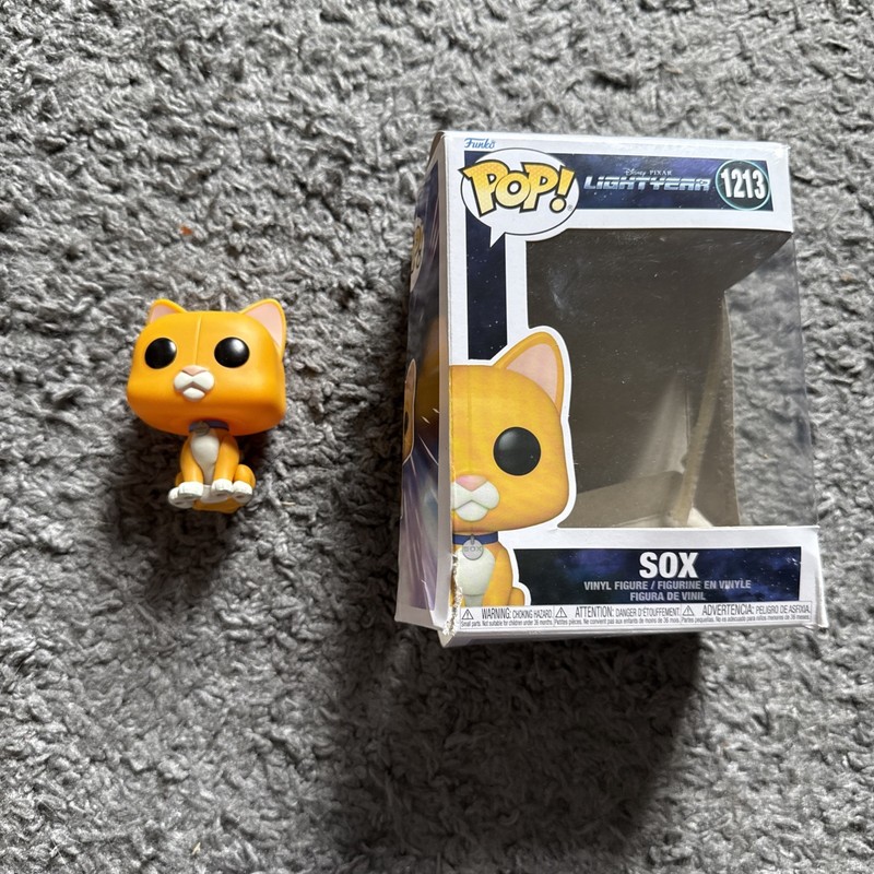 Sox (1213) (Lightyear) Flocked Funko Shop Exclusive Pop - NEW!