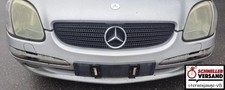 ✔️ Mercedes SLK R170 Stoßstange Frontstossstange Xenon SRA 744 Silber Vorne
