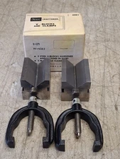 CRAFTSMAN # 9-4083 Double Vee Blocks V Block & Clamps 1-1/4" Sq x 1-5/8" Lg