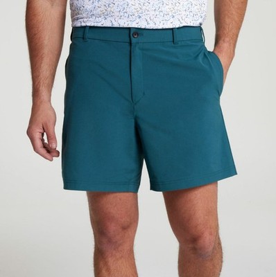 VRST Men's Easy Waist Golf Short Dark Green Size XL