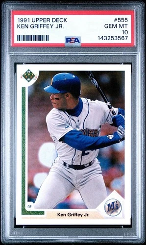 1991 Upper Deck - Ken Griffey Jr #555 PSA 10