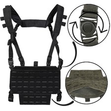 Mil-Tec Chest Rig Lightweight Molle Einsatzweste Tactical Softair Paintball Vest