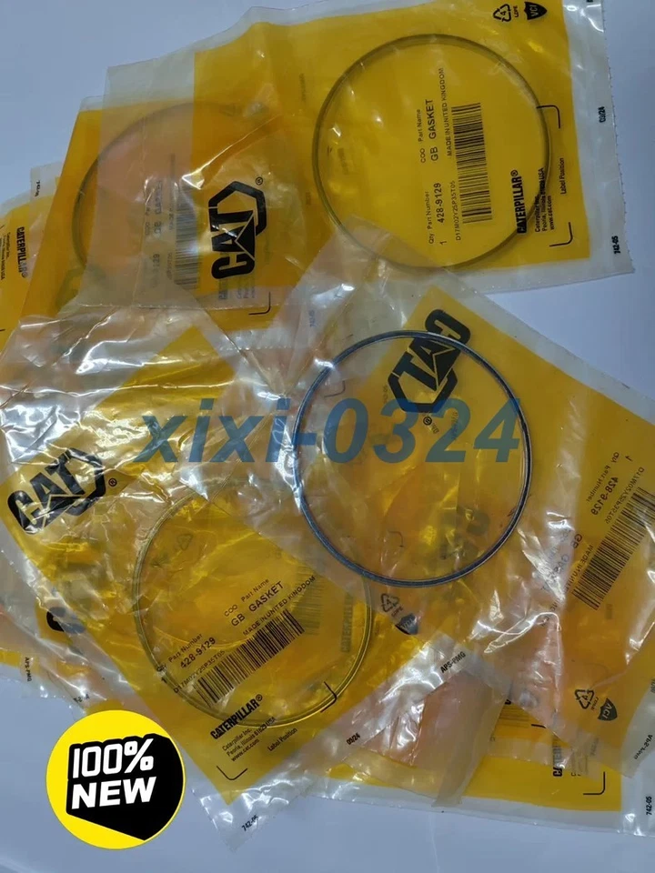 5 PIEZAS NUEVO 428-9129 Sellado de tubo de escape de humo Envío DHL/UPS Foto 2 de 4