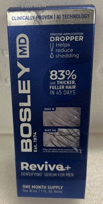 BosleyMD Revive + Densifying Hair Regrowth Serum for Men 1 fl oz -damage Box