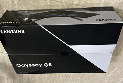 SAMSUNG 27'' Odyssey G55C QHD 165Hz 1ms (MPRT) Curved Gaming Monitor  LS27CG552EN