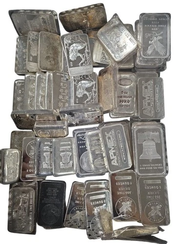 5 oz Silver Bar Secondary Market Random Brand